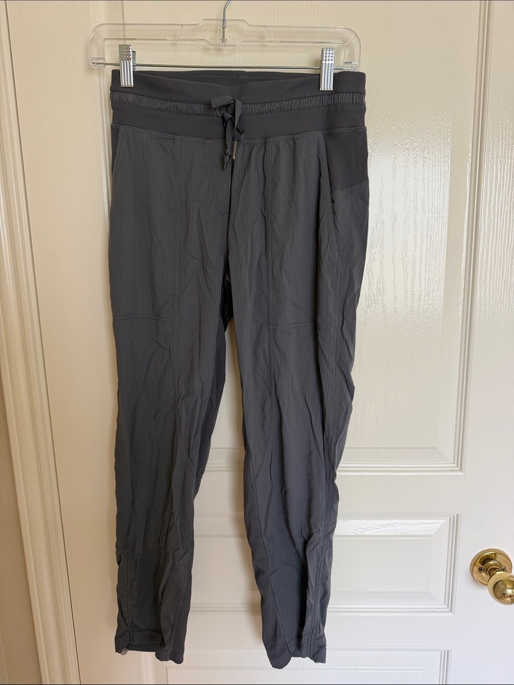 lululemon athletica Women's Charcoal Gray Track Joggers